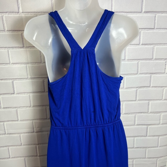 EXPRESS Elegant Blue Sleeveless maxi Dress/size M - Picture 8 of 10